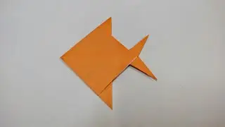 Origami Tropical Fish Easy | How To Make A Paper Tropical Fish