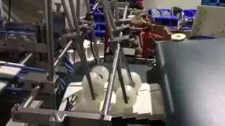 6 corner carton box gluing folding machine HH-SLJ