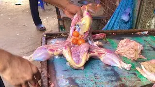 Amazing Big chicken cutting skills || Fastest chicken cutting skills || chicken cutting style Ep-7