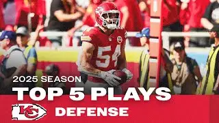 MUST-WATCH Kansas City Chiefs Highlights 👀 Top 5 Defensive Plays from the 2025 NFL Season So Far