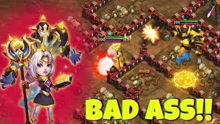 NEW Espirita SKIN | IN ACTION | Bad A$$ | CASTLE CLASH