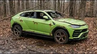 Lamborghini Urus 2018 Abandoned | Full Restoration & Extreme Rust Repair | 4K POV