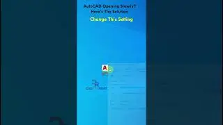 AutoCAD Opening Slowly | AutoCAD Software Opening Slowly #shorts #autocad