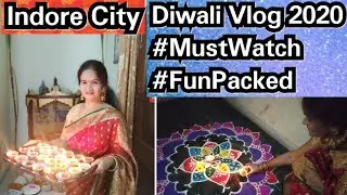 Diwali Vlog 2020 | 17 saal mein ye pehli baar hua ki....? | Indore city|Funpacked Vlog|