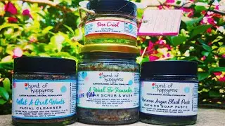 Burst of Happyness | Deodrant Cream | Bathing Paste and more | Organic Care Part 12 |