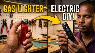 How to Make a Homemade Electric Lighter 🔥 | DIY Science Project Step-by-Step Tutorial