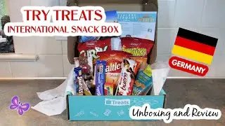 Germany TRY TREATS International Subscription Box Unboxing & Taste Test