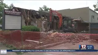 Demo begins at Bridgeport Fire Department