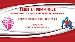 Costa Volpino - Volano I Serie B1 - Girone B 2021/2022 I 10ª Giornata