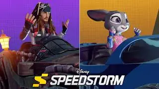 Disney Speedstorm (PC) // Online Races - Season 17 Zootopia (Jack Sparrow - Judy Hopps)