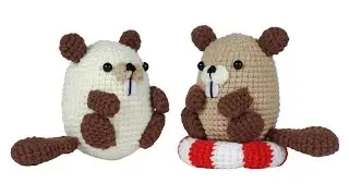 Beaver-6:How to crochet the main body?