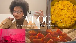 VLOG | COOK WITH ME, PILATES, CHIT CHAT & REALISTIC HEALTH MOTIVATION