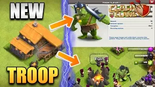 BRAND NEW TROOP IN CLASH OF CLANS?!!!-COC UPDATE IDEAS/CONCEPTS 2017