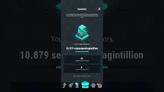 Crypto Miner Tycoon GamePlay #133: Crypto World, ~11 Septenquadragintillion Investors