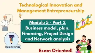 Technological Innovation & Management Entrepreneurship | TIME | Module 5 | Part 2 | VTU | BEC501 | 🔥