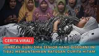 CERITA VIRAL! Jenazah Seorang Guru Senior di SMA Ini Memuntahkan Ratusan Gurita Hitam Saat Dikafani!