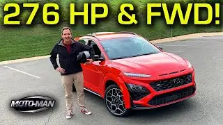 Hyundai Kona N 2022 года: грубый по краям дизайн.