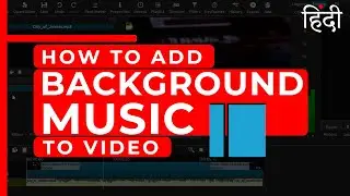 How to add background music in video | Shotcut how to add background music