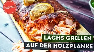 Lachs grillen auf der Holzplanke - so machst Du den BBQ-Plankenlachs!