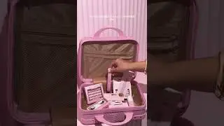 Holiday essentials all packed & ready to go 🤍