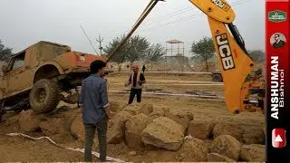 Monster Gypsy recovered by JCB . Offroad Adventure park Gurgaon.