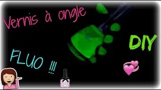 DiY ♡ Vernis &agrave; ongle fluorescent