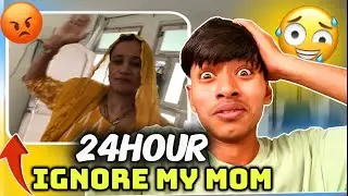 I Ignored My Mom For 24 HOURS&hellip; She LOST IT!!😱 #prank #24hourchallange #24hours #24hourchallenge 