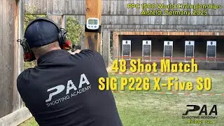 PPC 1500 World Championship Alsfeld Germany 2025 48 Shot SSA Pistol 3/7/15/25 yards