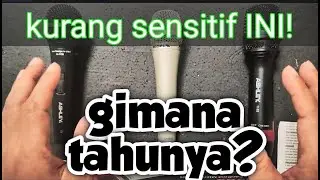 CARA MENGETAHUI SENSITIVITAS Mic Dynamic Lewat Deskripsi Microphone ANGKA & NILAI Kepekaannya MUDAH!