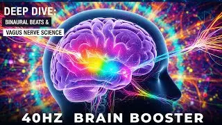 40Hz Genius Brain Frequency 100% Focus and Productivity Binaural Beats