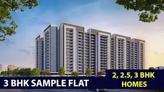 Pristine Allure | Kharadi | 3 bhk Sample Flat | Pune | 2, 2.5 & 3BHK | Costsheet & Ebrochure link👇