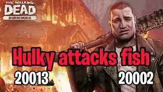 Hulky attacks fish in Season 8 | The Walking Dead Survivors