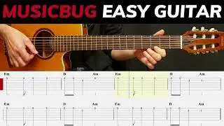 Another Day In Paradise - Phil Collins | BEGINNERS GUITAR | Songs Made Easy