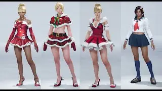 TEKKEN 8 - XMAS SANTA GIRLS , SCHOOL UNIFORM MOD SHOWCASE
