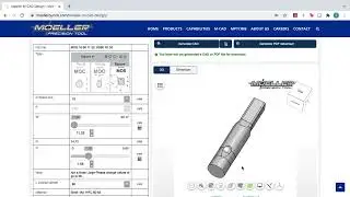 3D Tooling Configurator: How to Download 3D CAD from Moeller Precision Tool