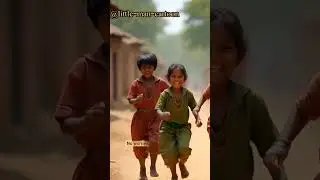 In a small village, four little friends۔#littlemaancarton#usa #america #americandream #USA#uk