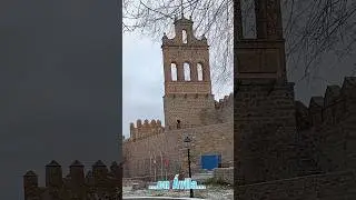 &Aacute;vila nevada en v&iacute;spera de Reyes (nevadita ligera pero bella).
