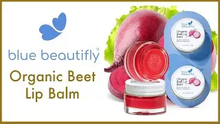 Blue Beautifly Organic Beet Lip Balm