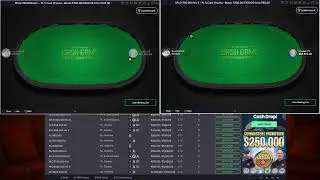 5PLO HS HU live - CoinPoker