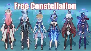 Free Constellation Luna I 6.0 | Ganyu Shenhe Yae Ayaka Hu Tao Mona | Genshin Impact