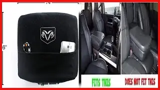 Great product -  Seat Armour Custom Fit Officially Licensed Center Console Cover with Ram Embroidere