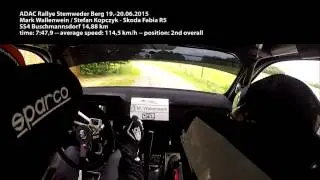 ADAC Rallye Stemweder Berg 2015 - SS4 Buschmannsort - Wallenwein/Kopczyk - Skoda Fabia R5