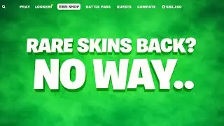 THESE RARE SKINS ARE BACK IN THE ITEM SHOP&hellip; NO WAY 😱