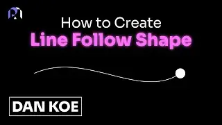 Line Follow Shape Tutorial - No Plugin - Trim Path