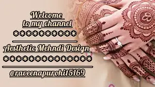 Simple and Beautiful Traditional Mehndi Design/Easy Mehandi Backhand/Mehandi designs 