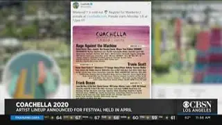 Coachella 2020 Lineup Announced