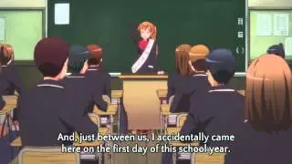 Chuunibyou Ren: Nibutani in Dekemori's class