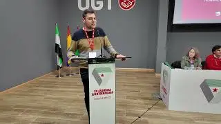 Intervenci&oacute;n David Araujo   XV Asamblea IU Extremadura