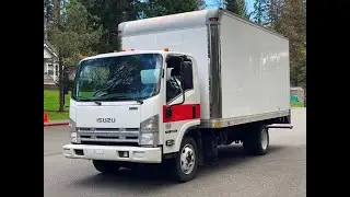 2011 ISUZU NQR BOX TRUCK DIESEL. 5.2 WORK READY ONLY 137K TILT CAB (WOODINVILLE, Washington)