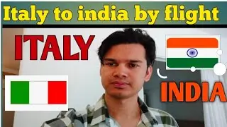 Italy to india by flight ita airways#ItLy airport rome fumicchino to new delhi indira gandhi airport